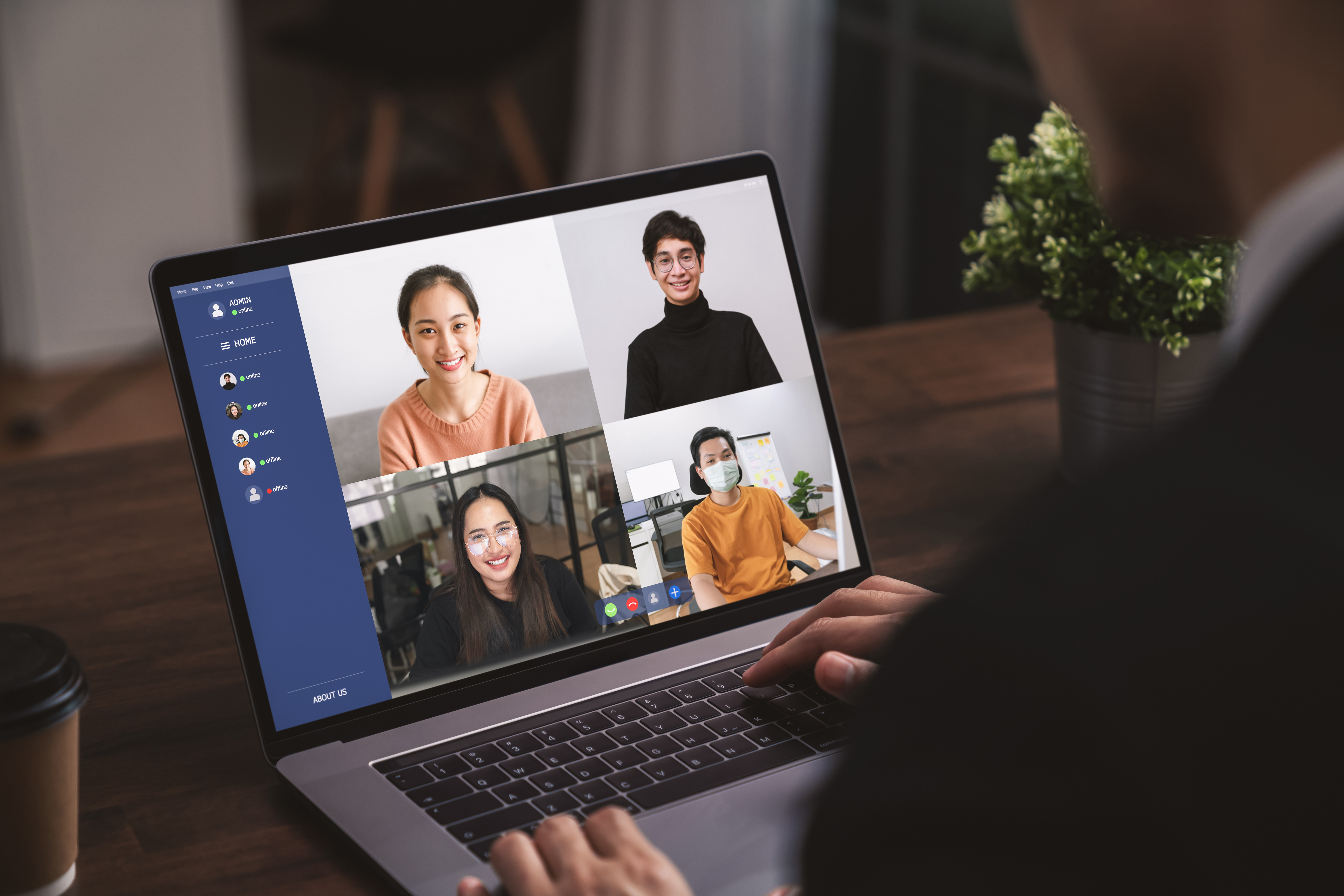 Online-Meeting