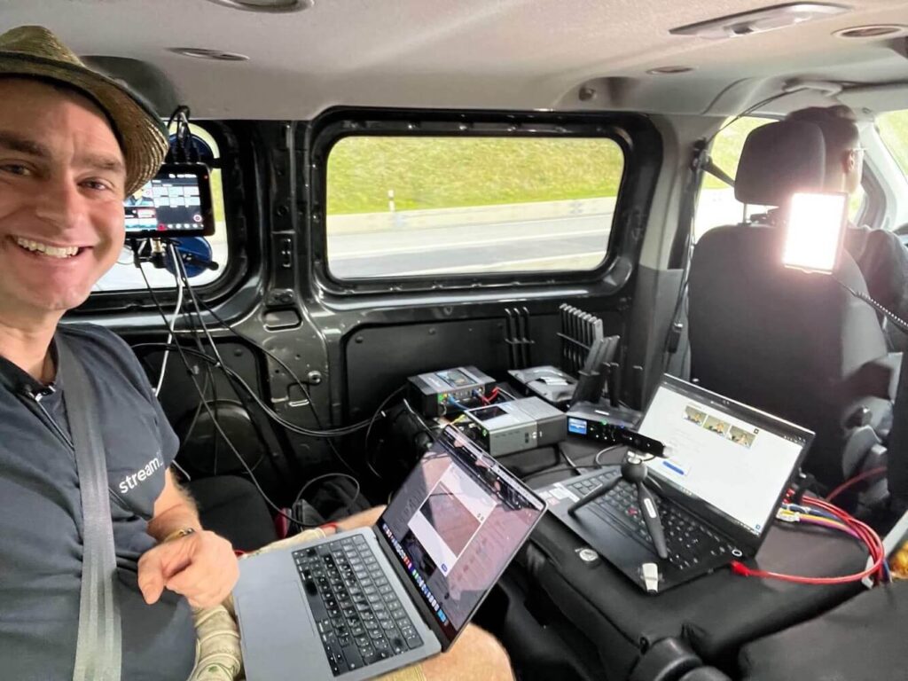 Livestreaming bei 150 km/h – Der Test von Stream1 auf dem Weg zur IBC